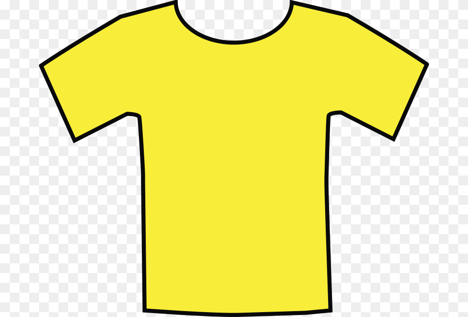 Yellowteeshirt, Clothing, T-shirt Free Transparent Png