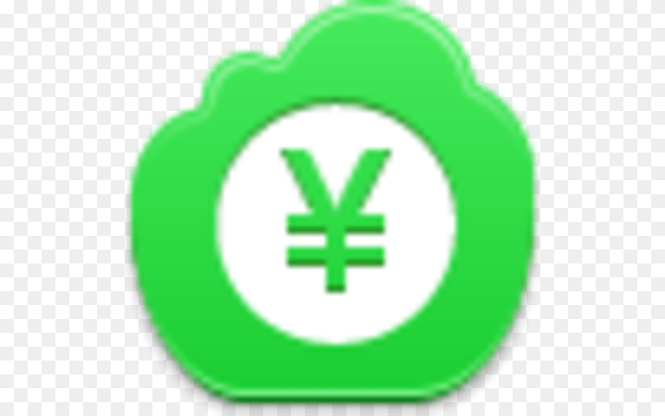 Yen Coin Icon Image Emblem, Green, Logo Png