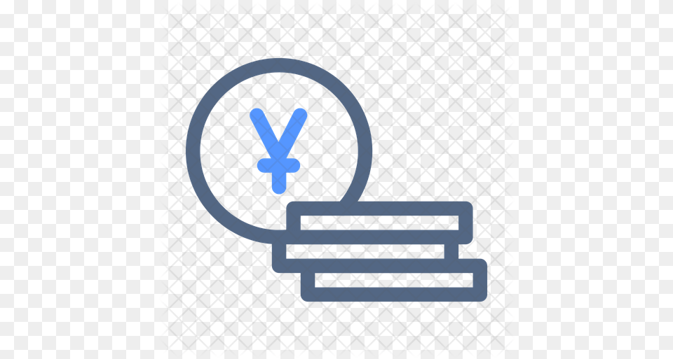 Yen Coins Icon Clip Art Png