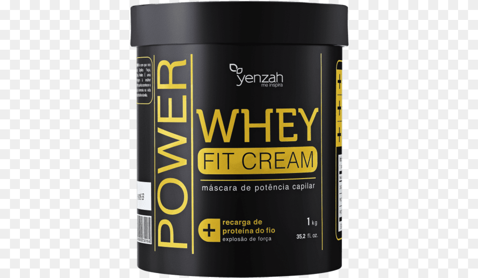 Yenzah Hair Mask Power Fit Whey Whey Fit Cream Yenzah, Bottle, Cosmetics Free Png