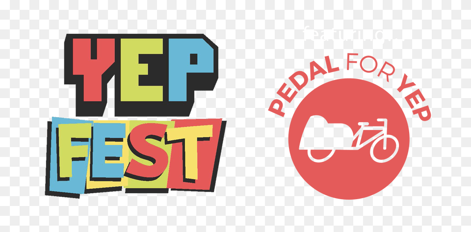 Yep Fest Featuring Pedal For Yep Yepfest, Logo, Text, Art, Graphics Free Transparent Png