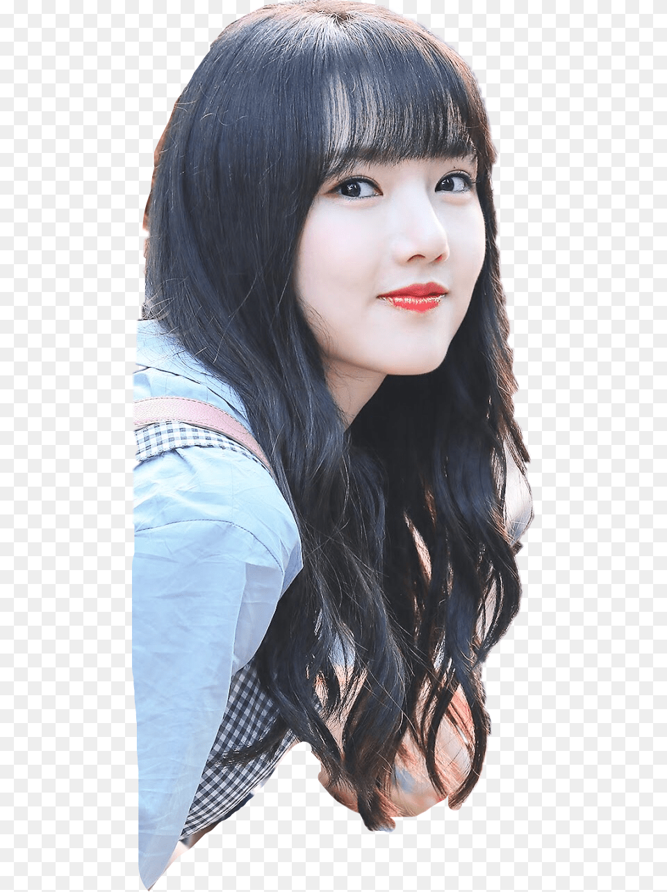 Yerin Gfriend Gfriendyerin Kpop Sticker Tftmn Yerin Gfriend Cute, Black Hair, Portrait, Photography, Person Png Image