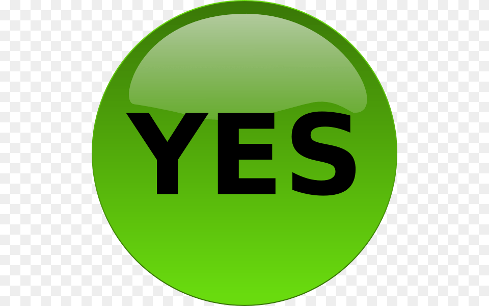 Yes, Green, Logo, Disk Png Image