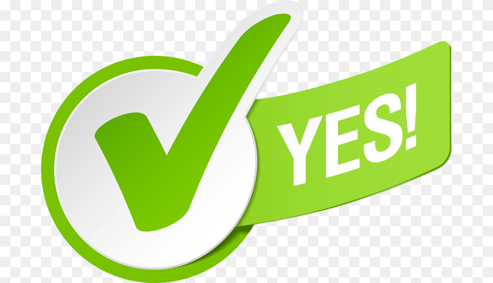 Yes Clipart, Logo Free Png