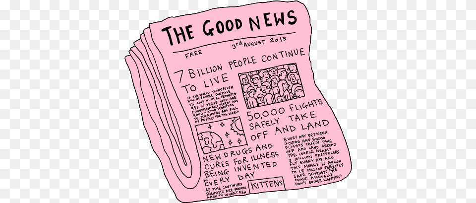 Yes Good News Good News, Text, Document, Receipt, Paper Free Png Download