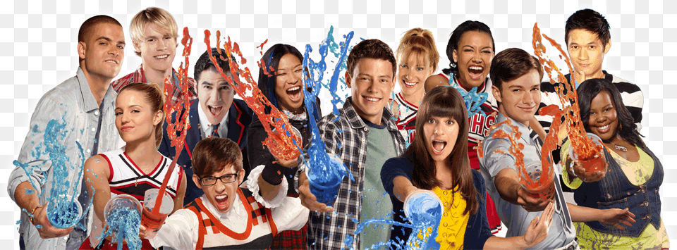 Yes I Still Love This Show Glee Party Thank You Notes, Person, People, Man, Female Free Transparent Png