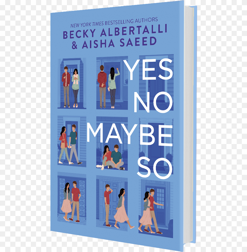 Yes No Maybe So Book, Publication, Adult, Teen, Person Png Image