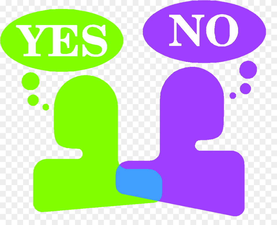 Yes Or No Question Clipart Clipart, Text Png