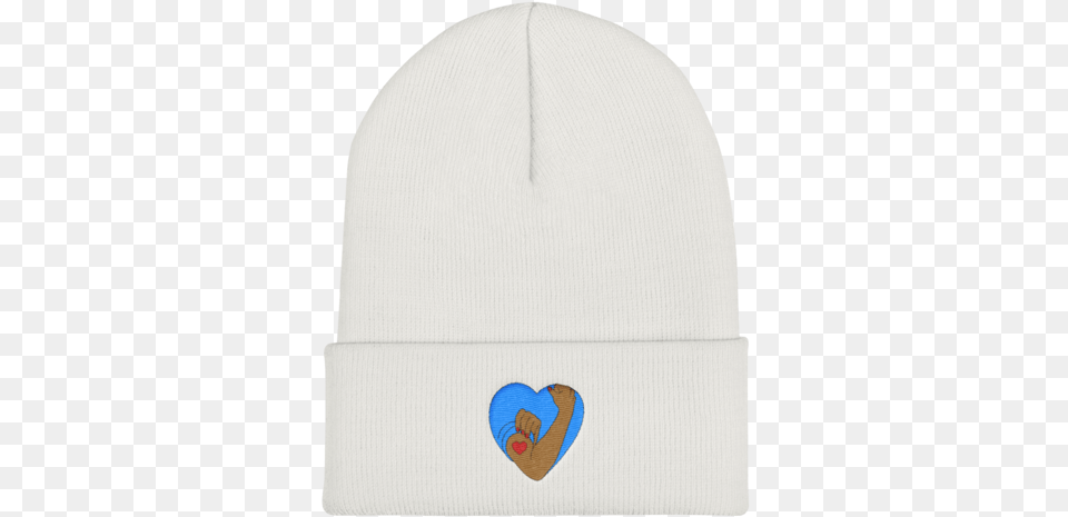 Yes She Can Cuffed Beanie Beanie, Cap, Clothing, Hat Png