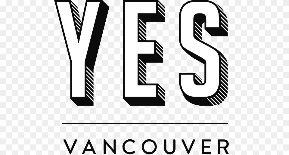 Yes Vancouver Logo, Number, Symbol, Text, Smoke Pipe Free Png