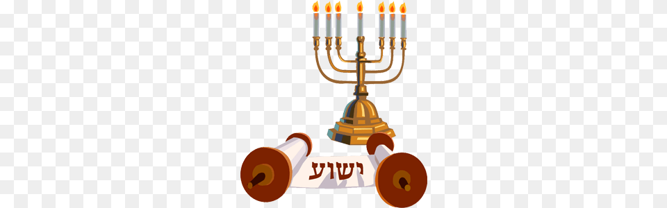 Yeshua Torah Menorah Pic, Festival, Hanukkah Menorah, People, Person Free Transparent Png