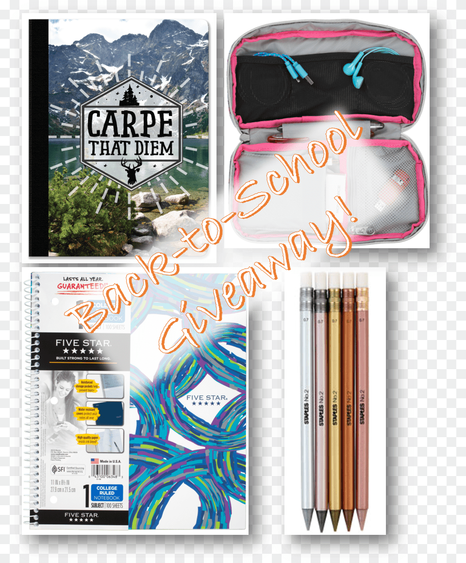 Yesterday We Shared Our Some Of Our Best Back To School Five Star Spiral Notebooks 1 Subject College Ruled, First Aid, Person, Pencil Box Png