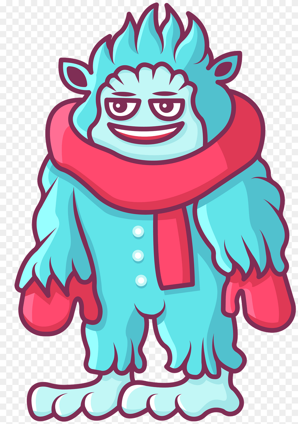 Yeti Clipart, Dynamite, Face, Head, Person Png Image