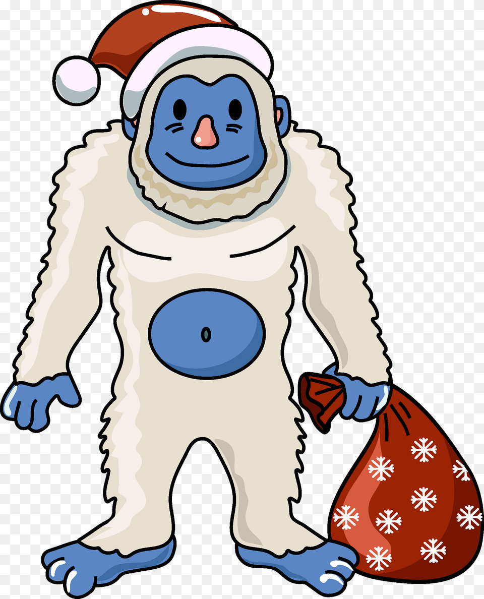 Yeti Clipart, Bag, Baby, Person, Face Png Image