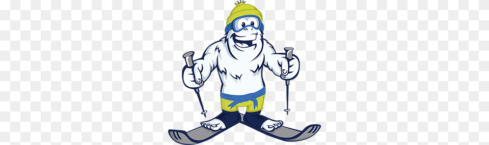 Yeti Club Childrens Group Ski Snowboard Lessons In Hakuba, Outdoors, Nature, Snow, Snowman Free Png