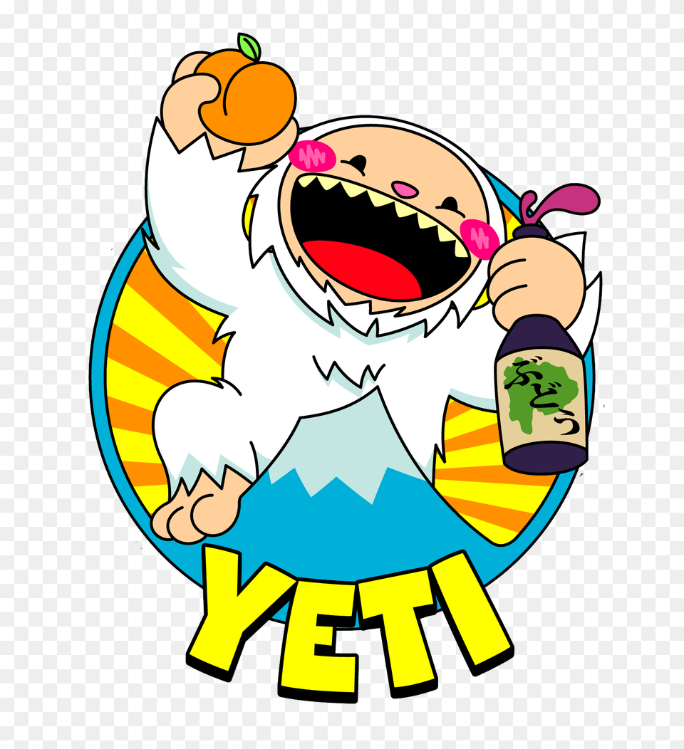 Yeti Logo, Cartoon, Person, Head, Face Png Image