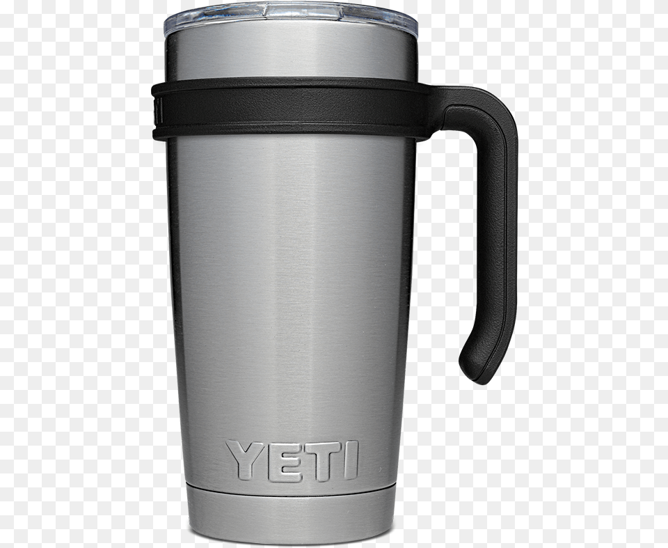 Yeti Rambler Tumbler Handledata Zoom Cdn Yeti Handle, Steel, Cup, Mailbox, Cookware Free Png Download