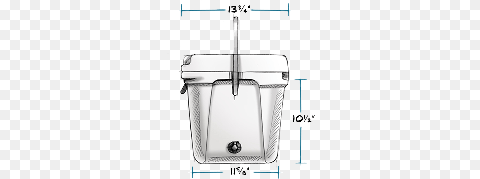 Yeti Roadie 20 Cooler Dimensions, Sink, Sink Faucet Free Png Download