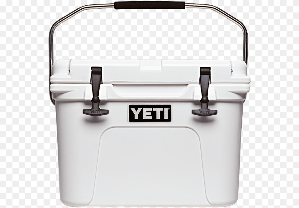 Yeti Roadie 20 White Cooler Yeti Roadie 20 Cooler White, Appliance, Electrical Device, Device, Car Free Png