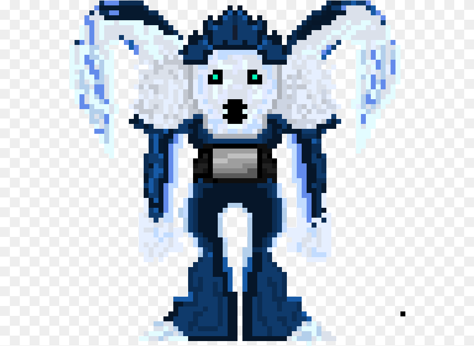 Yeti Tubby Mutation Pixel Art Free Transparent Png