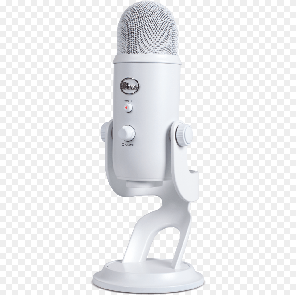 Yeti Usb Mic For Professional Recording Blue Yeti Whiteout Microphone, Electrical Device, Smoke Pipe Free Transparent Png