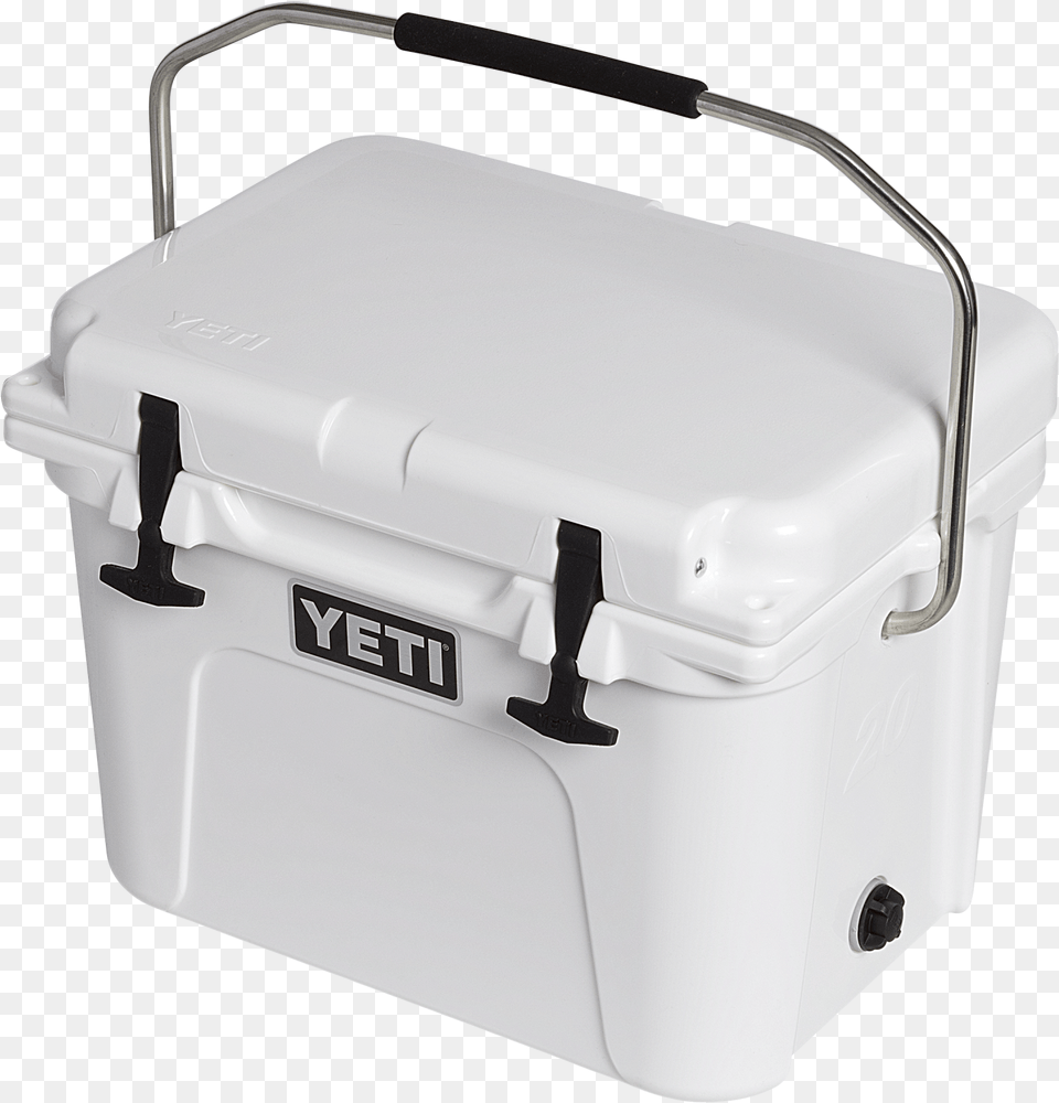 Yeti White Cooler, Appliance, Device, Electrical Device Free Png Download