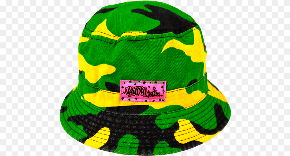 Ygb Camo Bucket Hat Baseball Cap, Clothing, Sun Hat, Military, Military Uniform Free Transparent Png