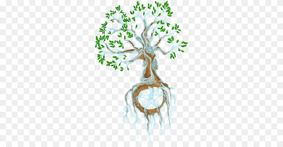 Yggdrasil Tree Of Life By Kinpicks Inktale Illustration, Plant, Pattern, Outdoors, Art Png Image