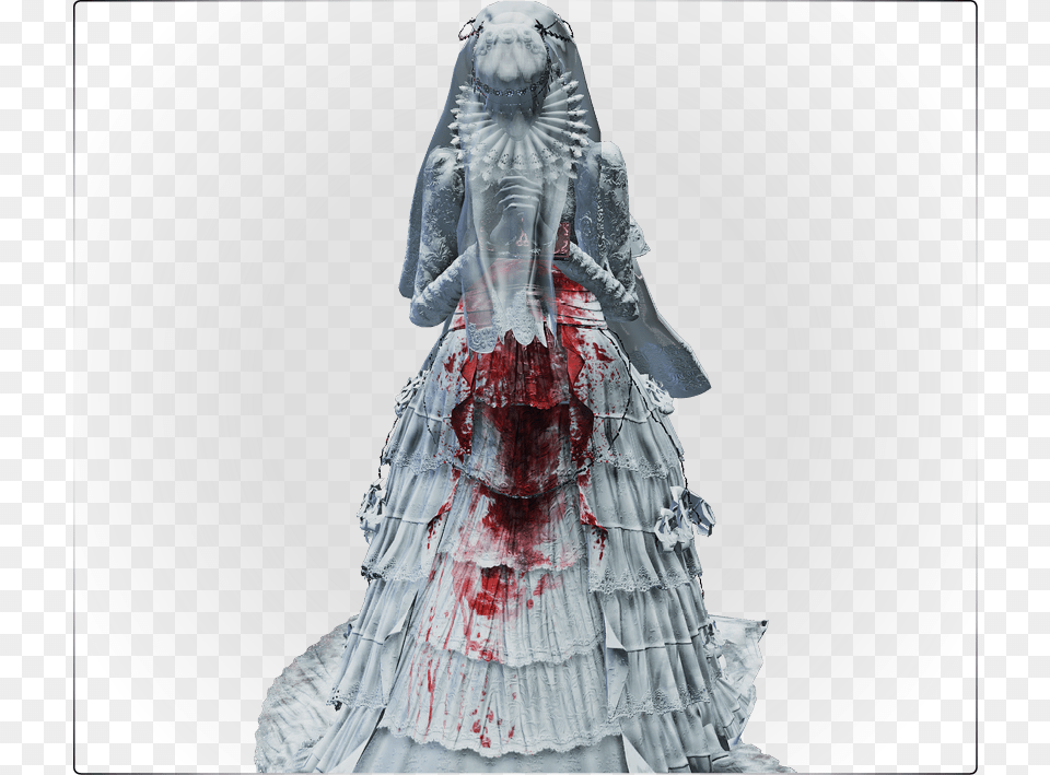 Yharnam Is The Elevated Gothic Horror Trope Of The Bloodborne Queen Yharnam Art, Adult, Wedding, Person, Female Free Png Download