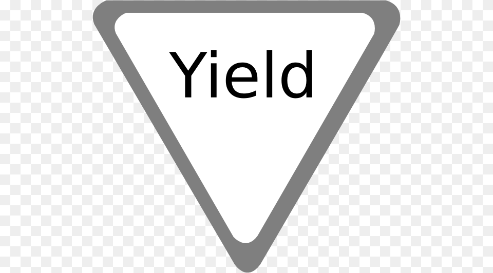 Yield Clip Art, Triangle, Sign, Symbol Free Png Download