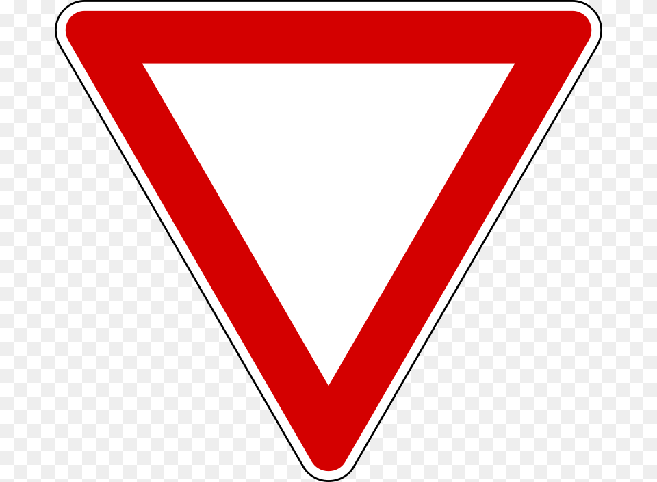 Yield Sign, Symbol, Triangle, Road Sign, Smoke Pipe Png