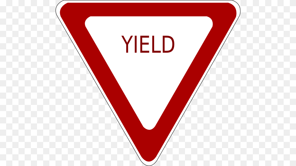 Yield Sign Clip Art, Symbol, Road Sign, Smoke Pipe, Triangle Free Png Download