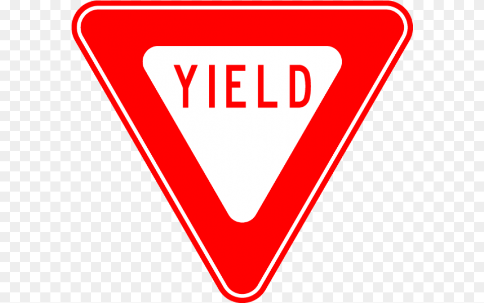 Yield Triangle, Sign, Symbol, Road Sign, Food Png Image