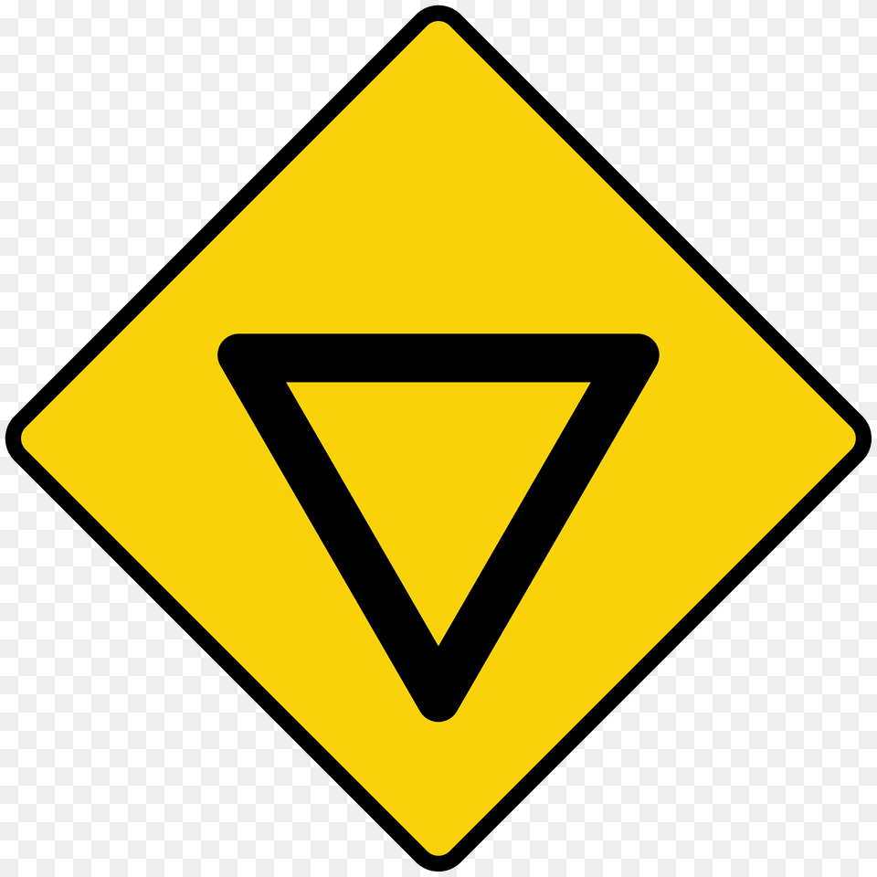 Yieldgive Way Sign Ahead Sign In Liberia Clipart, Symbol, Road Sign Free Png Download