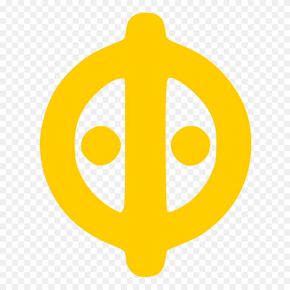 Yiguandao Symbol Yellow Clipart, Sign, Logo Free Png Download