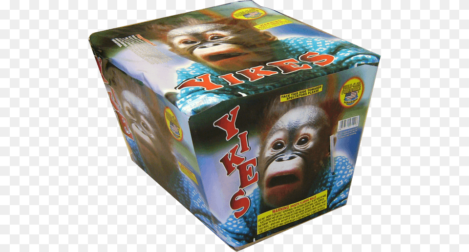 Yikes, Box, Animal, Wildlife, Ape Free Transparent Png