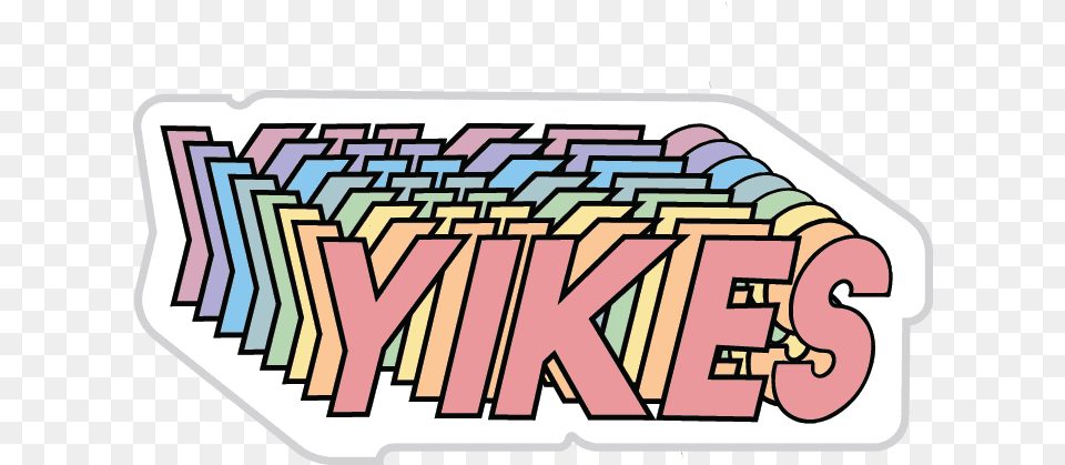 Yikes Sticker Clipart Horizontal, Dynamite, Weapon, Text Free Png