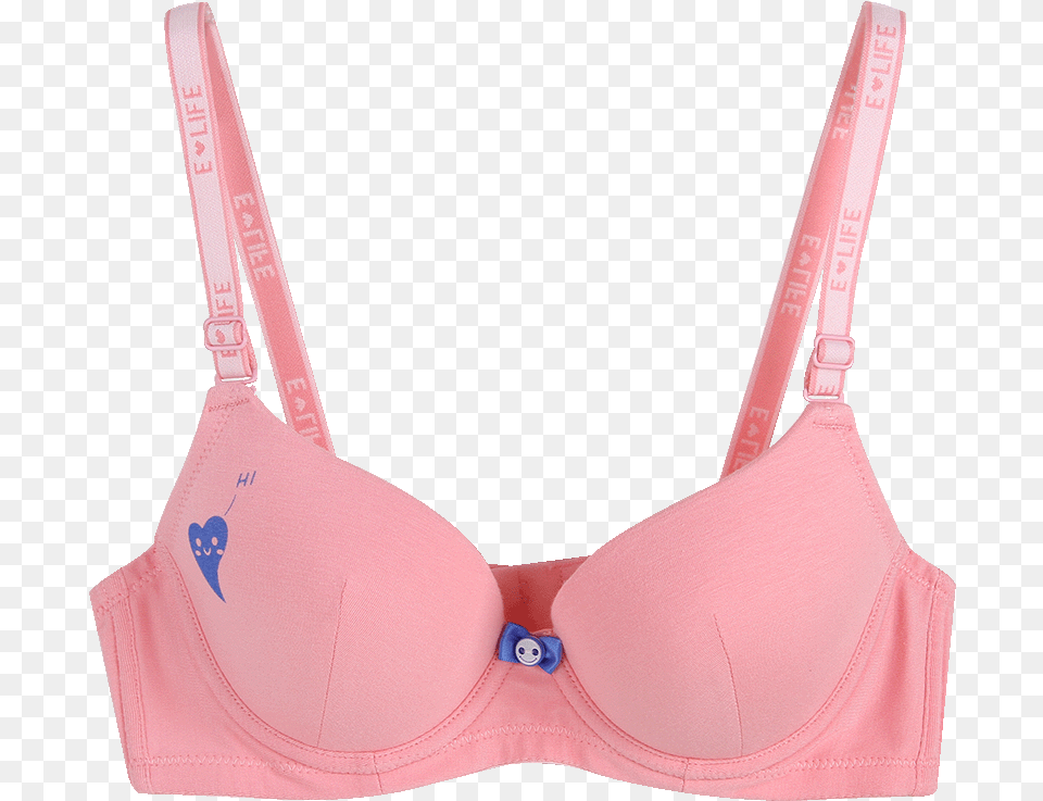 Yilanfen Thin Mold Cup Girl Bra Development Period Brassiere, Clothing, Lingerie, Underwear, Accessories Png