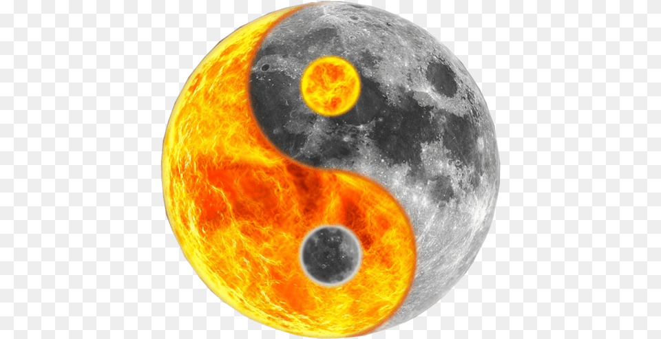 Yin And Yang, Astronomy, Moon, Nature, Night Png