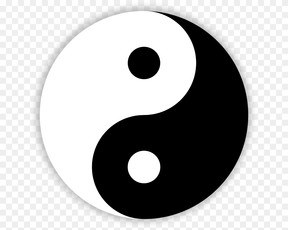 Yin And Yang, Number, Symbol, Text, Disk Png