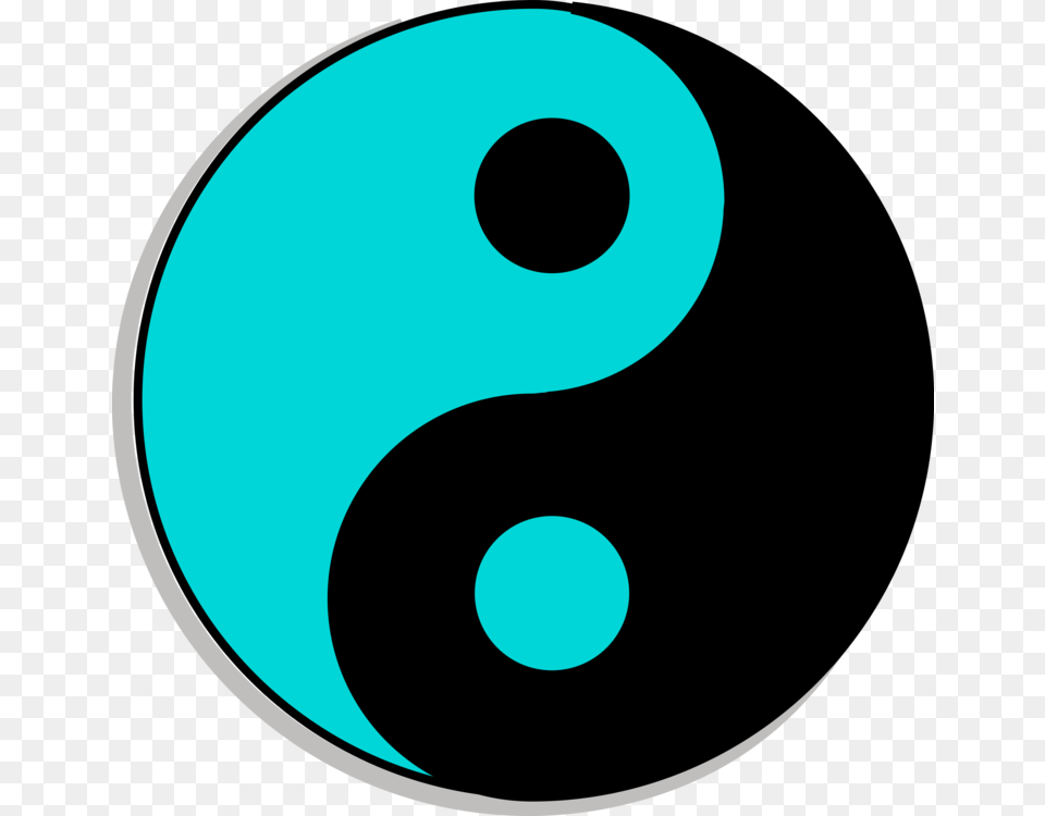 Yin And Yang Computer Icons Line Art Symbol, Number, Text Png Image