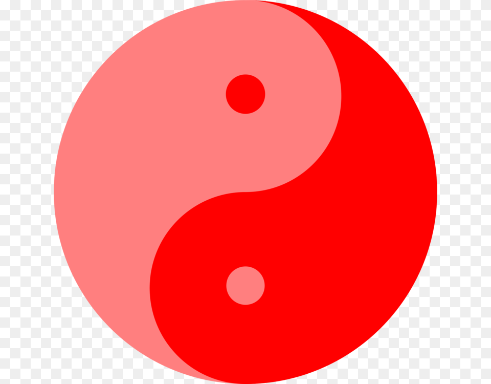 Yin And Yang Computer Icons Red Drawing, Symbol, Text, Disk, Number Png Image
