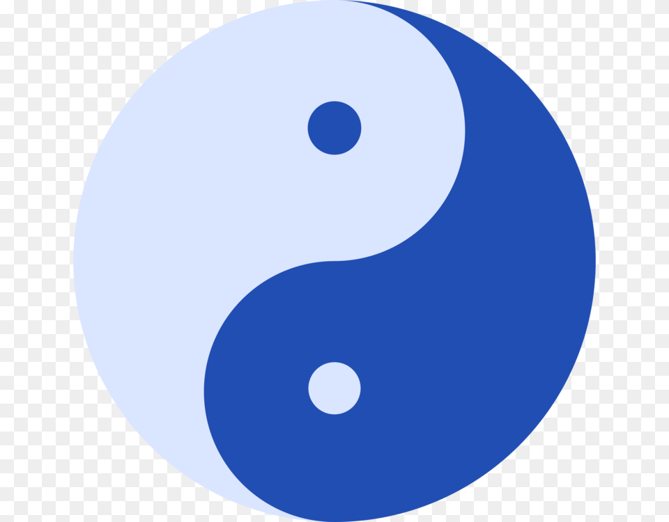 Yin And Yang Drawing Blue Symbol Logo, Number, Text, Astronomy, Moon Png