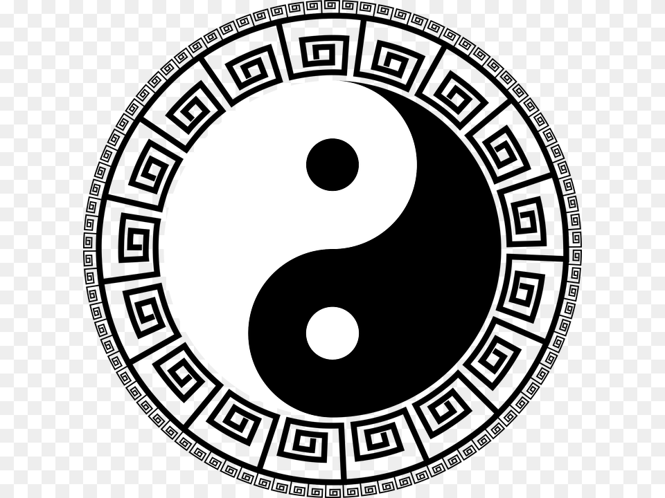 Yin Yang, Symbol, Number, Text, Astronomy Free Png Download