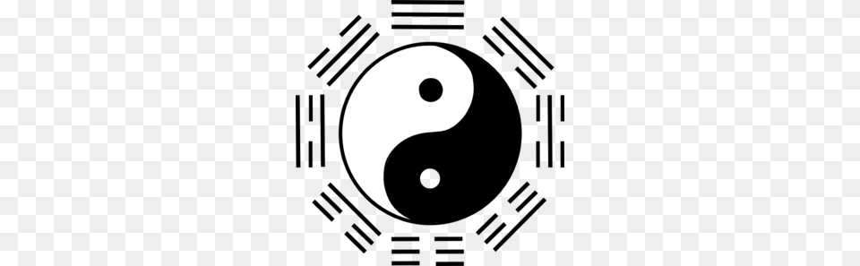 Yin Yang Clip Art, Symbol, Text, Astronomy, Moon Png Image