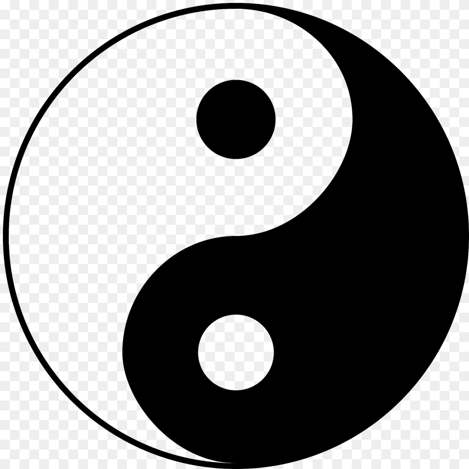 Yin Yang Clipart, Number, Symbol, Text, Disk Png