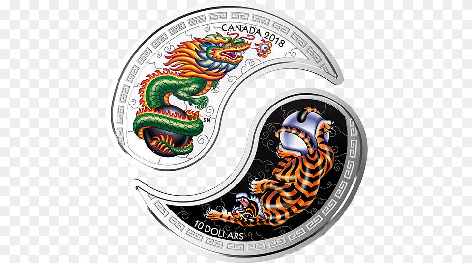Yin Yang Coin Canada, Adult, Female, Person, Woman Free Png