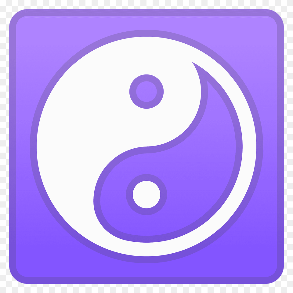 Yin Yang Emoji Clipart, Number, Symbol, Text, Disk Free Transparent Png