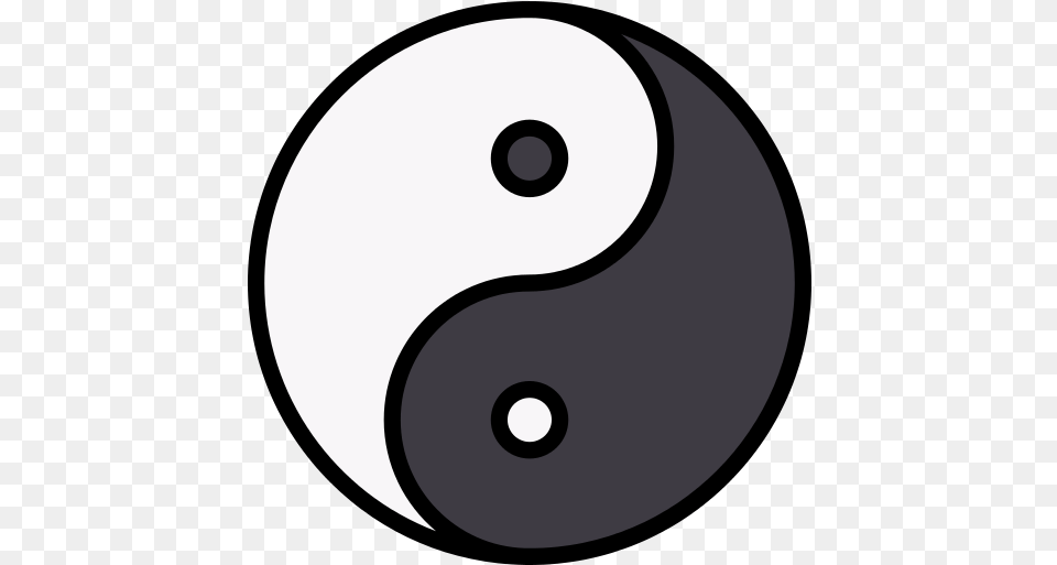 Yin Yang Icon Circle, Number, Symbol, Text, Disk Free Png