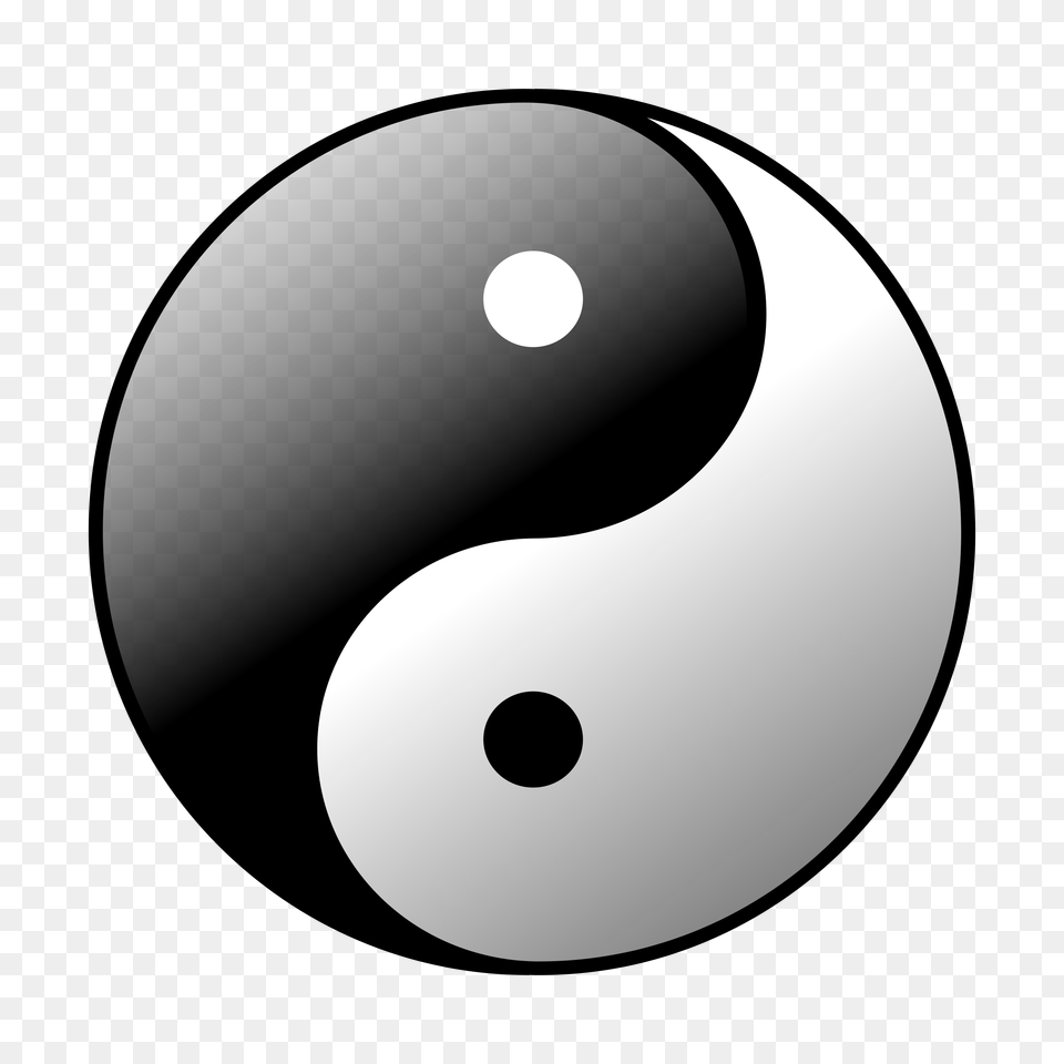 Yin Yang Icons, Number, Symbol, Text, Astronomy Free Png Download